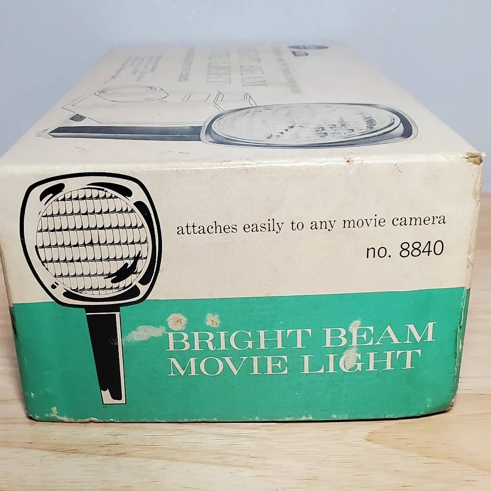 Vintage MCM Sears Bright Beam Movie Light